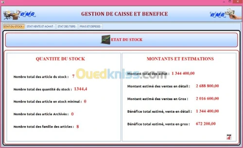 GESTION COMMERCIALE POINT DE VENTE