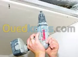 Placoplatre BA13, peinture,Plomberie