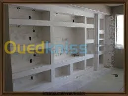 Placoplatre BA13, peinture,Plomberie