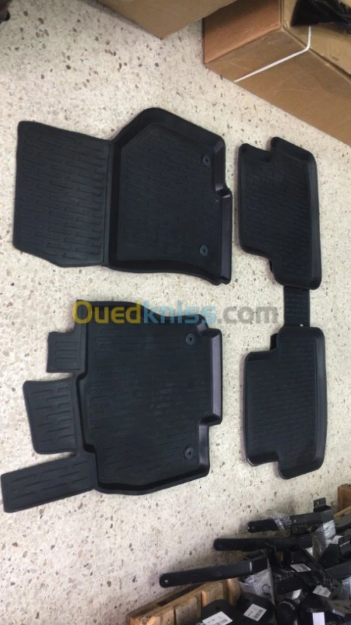 Tapis de sol 3D pour VW Caddy 2015-2019