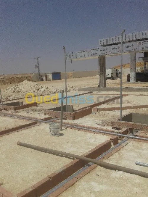 INSTALLATION  DES STATION SERVICE