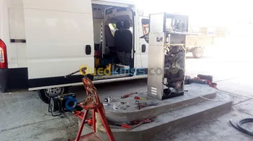 INSTALLATION  DES STATION SERVICE