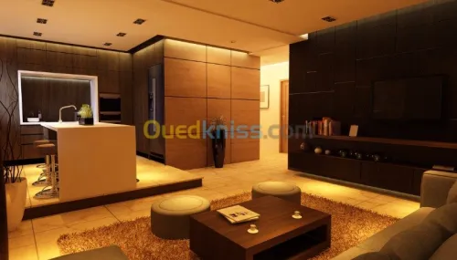 cuisine équipée, dressing, agencement.