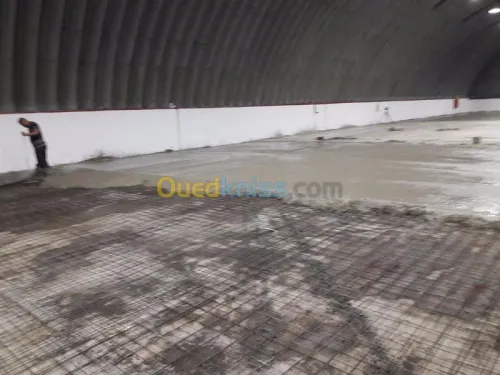 Tous les travaux de béton  