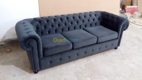 salon chesterfield sur commande 