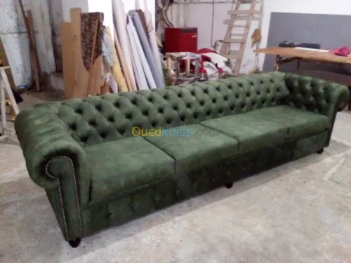 salon chesterfield sur commande 
