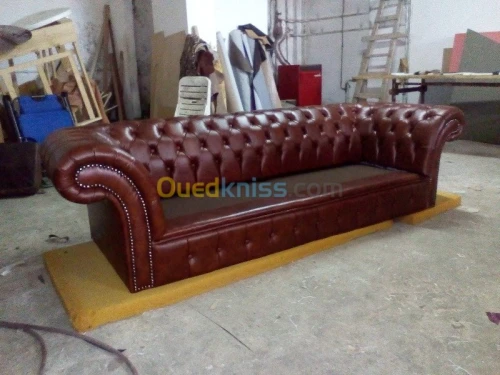 salon chesterfield sur commande 