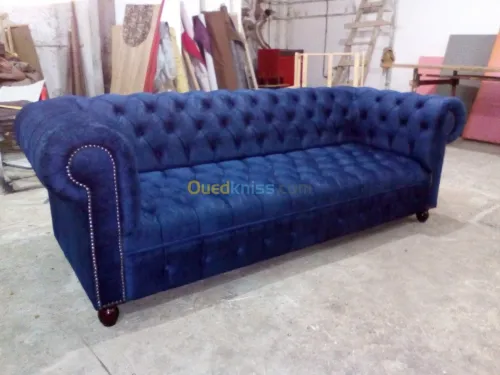 salon chesterfield sur commande 