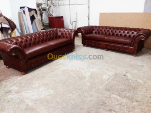salon chesterfield sur commande 