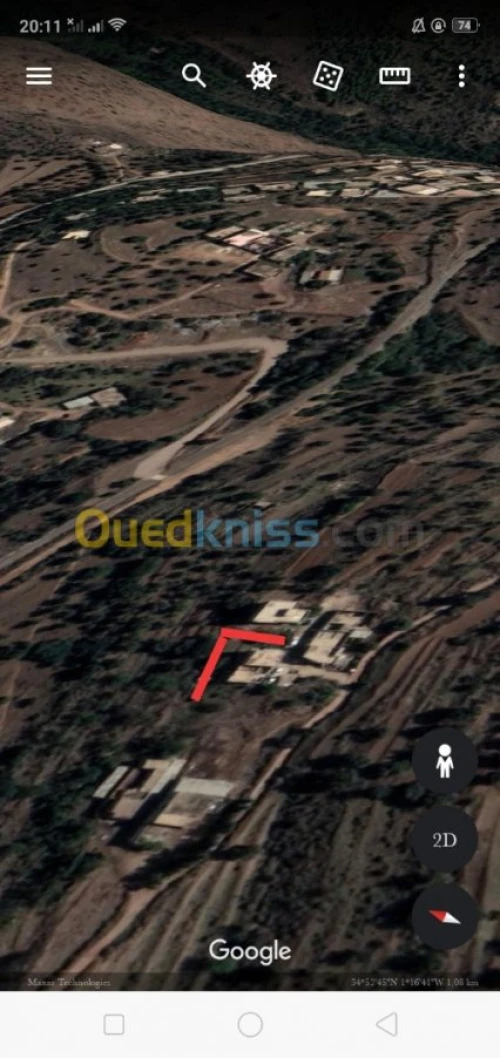 Vente Terrain Tlemcen Tlemcen