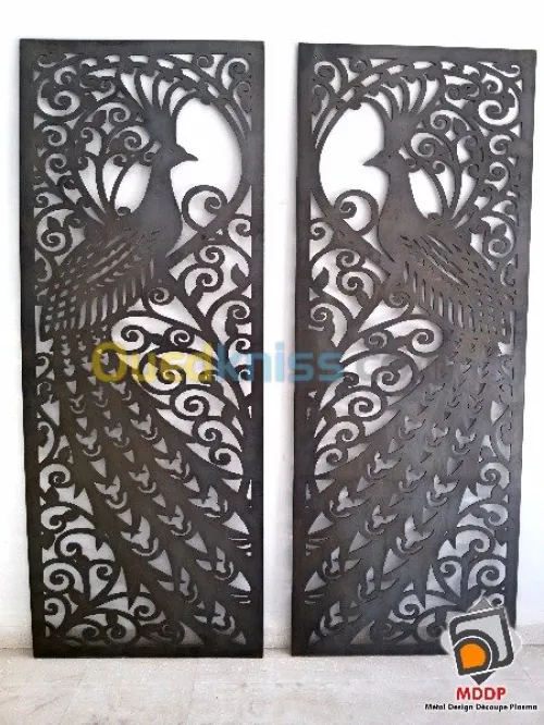 Découpage de tôle decorative - Plasma