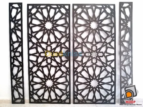 Découpage de tôle decorative - Plasma