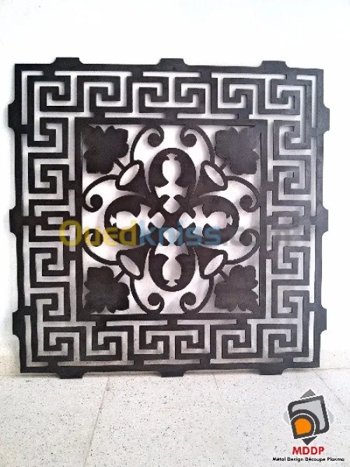 Découpage de tôle decorative - Plasma