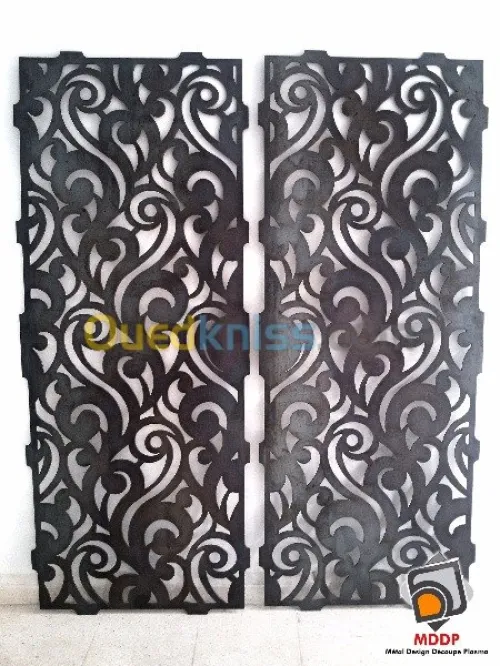 Découpage de tôle decorative - Plasma