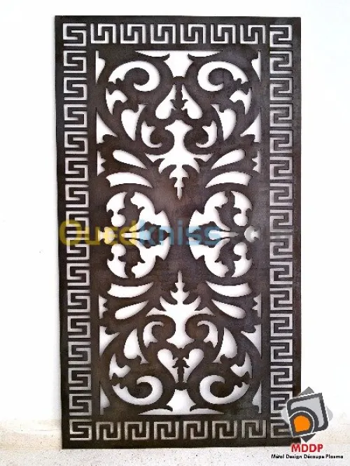 Découpage de tôle decorative - Plasma