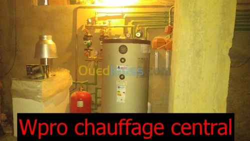 Réparation chaudière et installation chauffage central 1