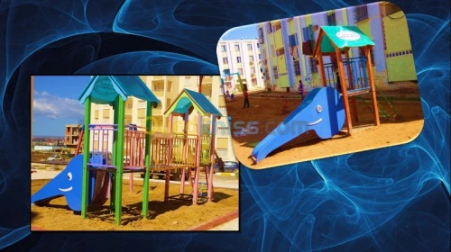 fabrication aire de jeux