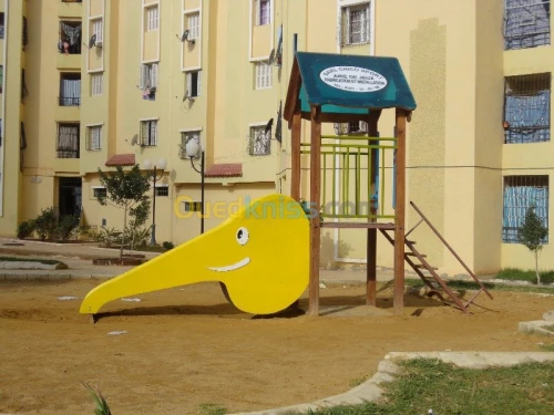 fabrication aire de jeux