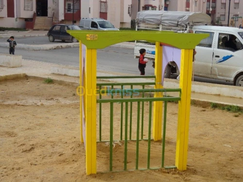 fabrication aire de jeux