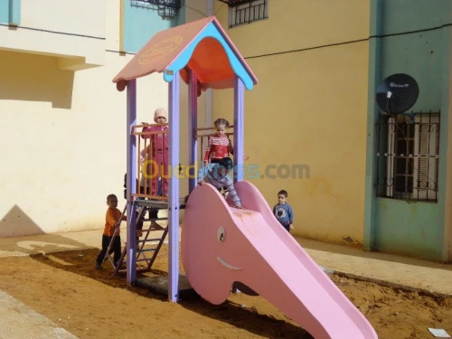 fabrication aire de jeux
