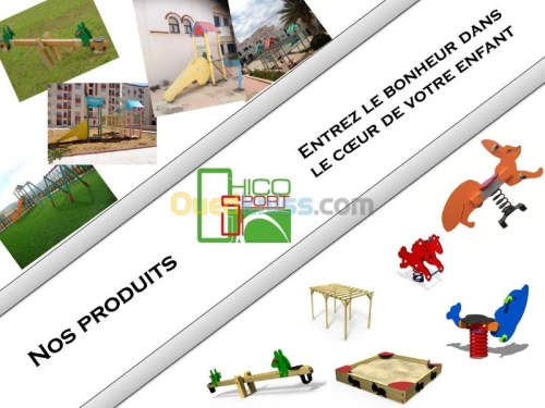 fabrication aire de jeux