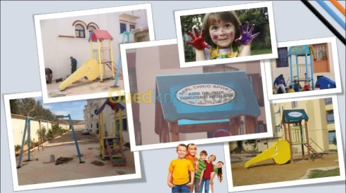 fabrication aire de jeux