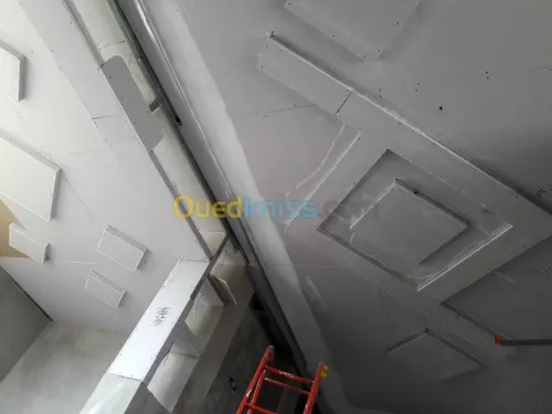 PLACOPLATRE ET PVC ET DEMENTABLE