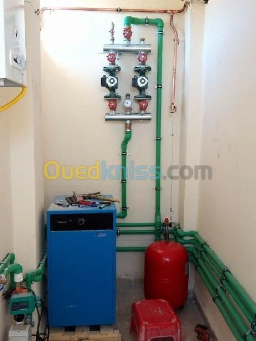 installation chauffage et 3