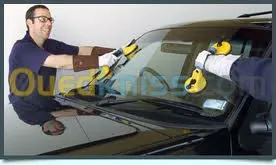  montage  de pare brise