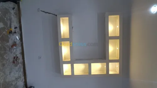 Decoration Ba 13/minuiserie aluminium