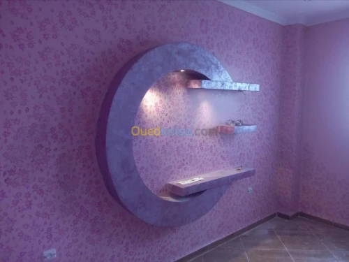 Decoration Ba 13/minuiserie aluminium