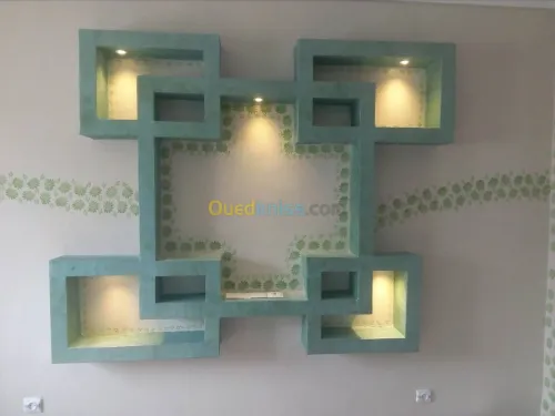 Decoration Ba 13/minuiserie aluminium