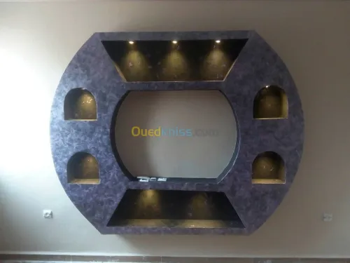 Decoration Ba 13/minuiserie aluminium