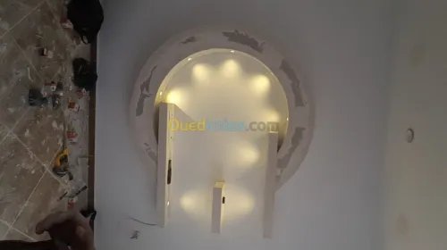 Decoration Ba 13/minuiserie aluminium