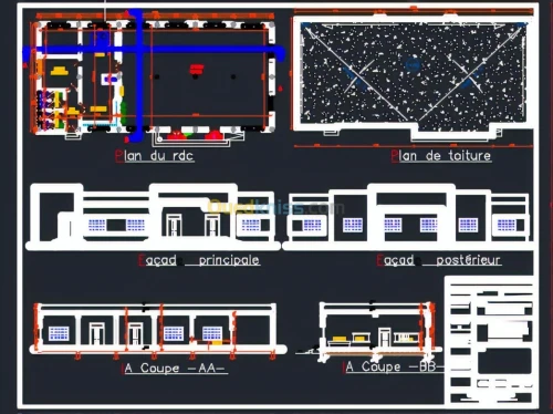 Conception AutoCad -JPG ou PDF to DWG
