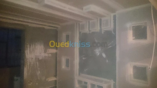 Traveax et aménagement en BA13, PVC