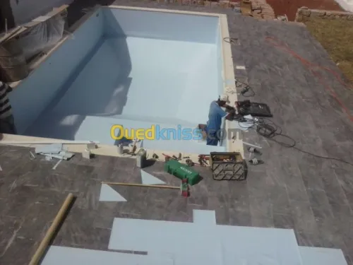maçon & piscine étanchéité madrier