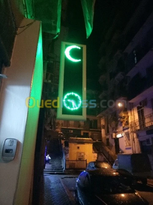Panneaux en led défilant