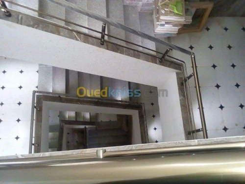 Rampe d'escalier aluminium