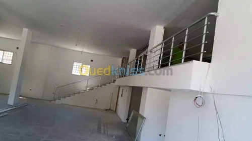 Rampe d'escalier aluminium