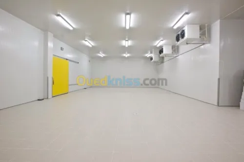 Réalisation des chambres froides