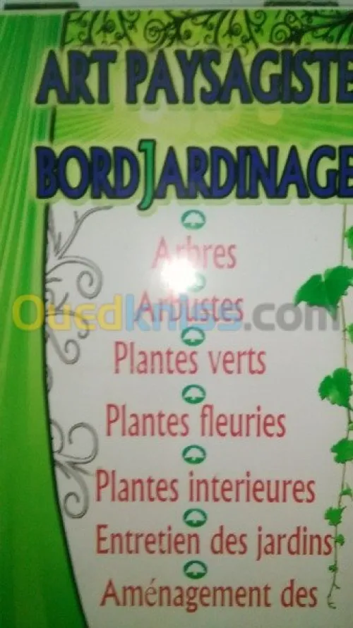 Jardinage...
