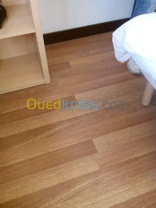 parquet revetement murale