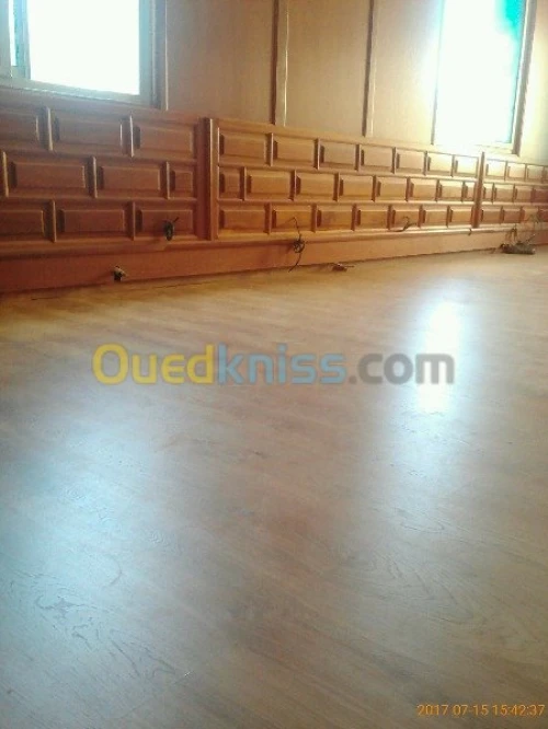 parquet revetement murale