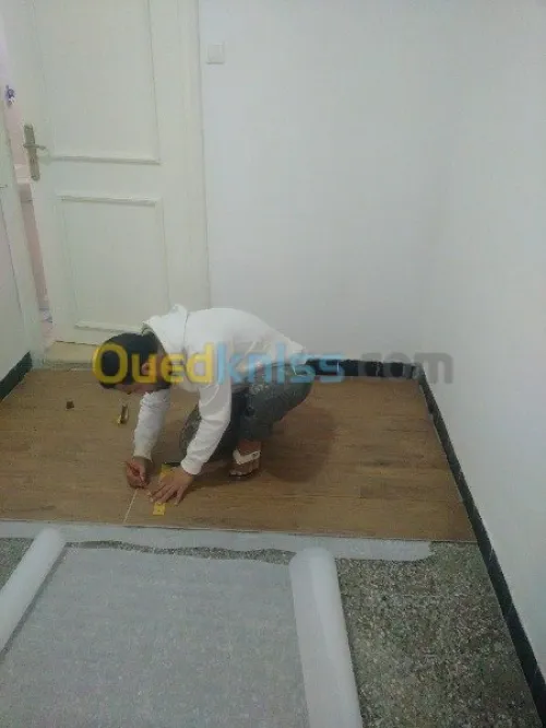 parquet revetement murale