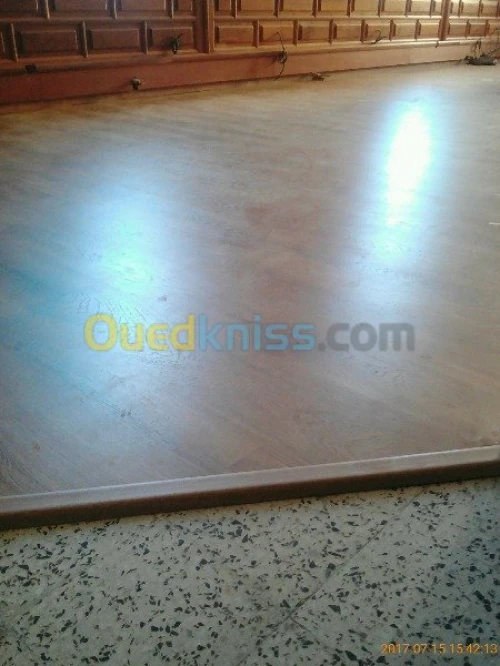 parquet revetement murale