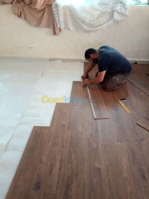 parquet revetement murale