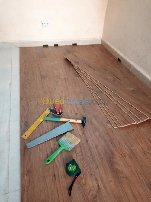 parquet revetement murale