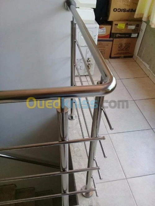  rampe d'escalier en inox 316/304