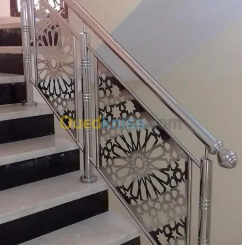  rampe d'escalier en inox 316/304